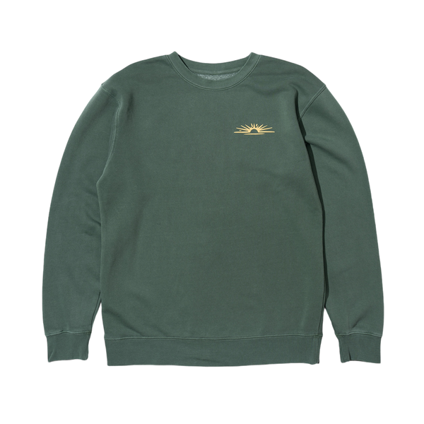 Teal Surf Stamp Crewneck