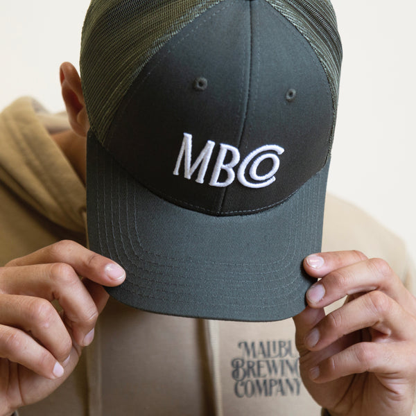 Olive MBC Low Crown Trucker Hat