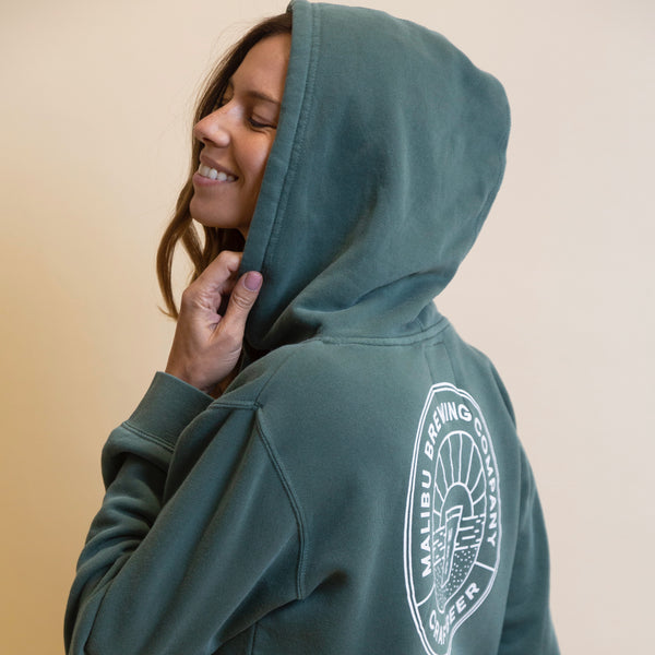 Teal MBC Sunset Hoodie