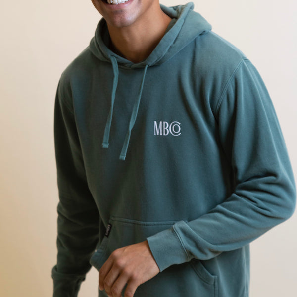 Teal MBC Sunset Hoodie