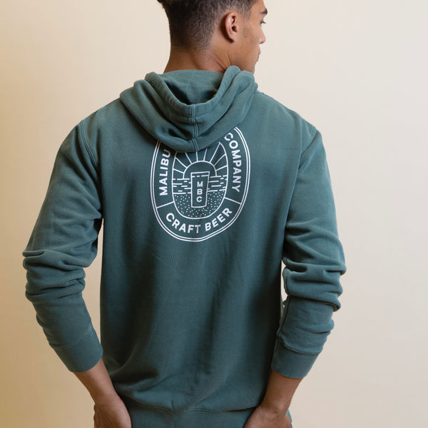 Teal MBC Sunset Hoodie