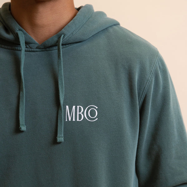 Teal MBC Sunset Hoodie