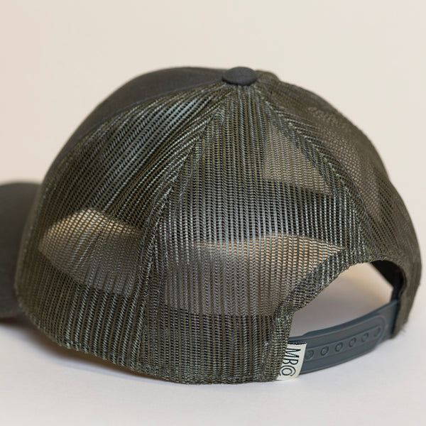 Olive MBC Low Crown Trucker Hat