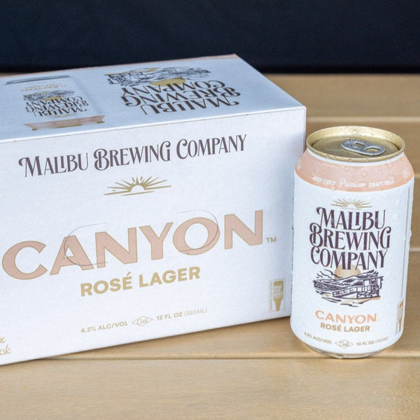 Canyon Rosé Lager 6-Pack – Malibu Brewing Company